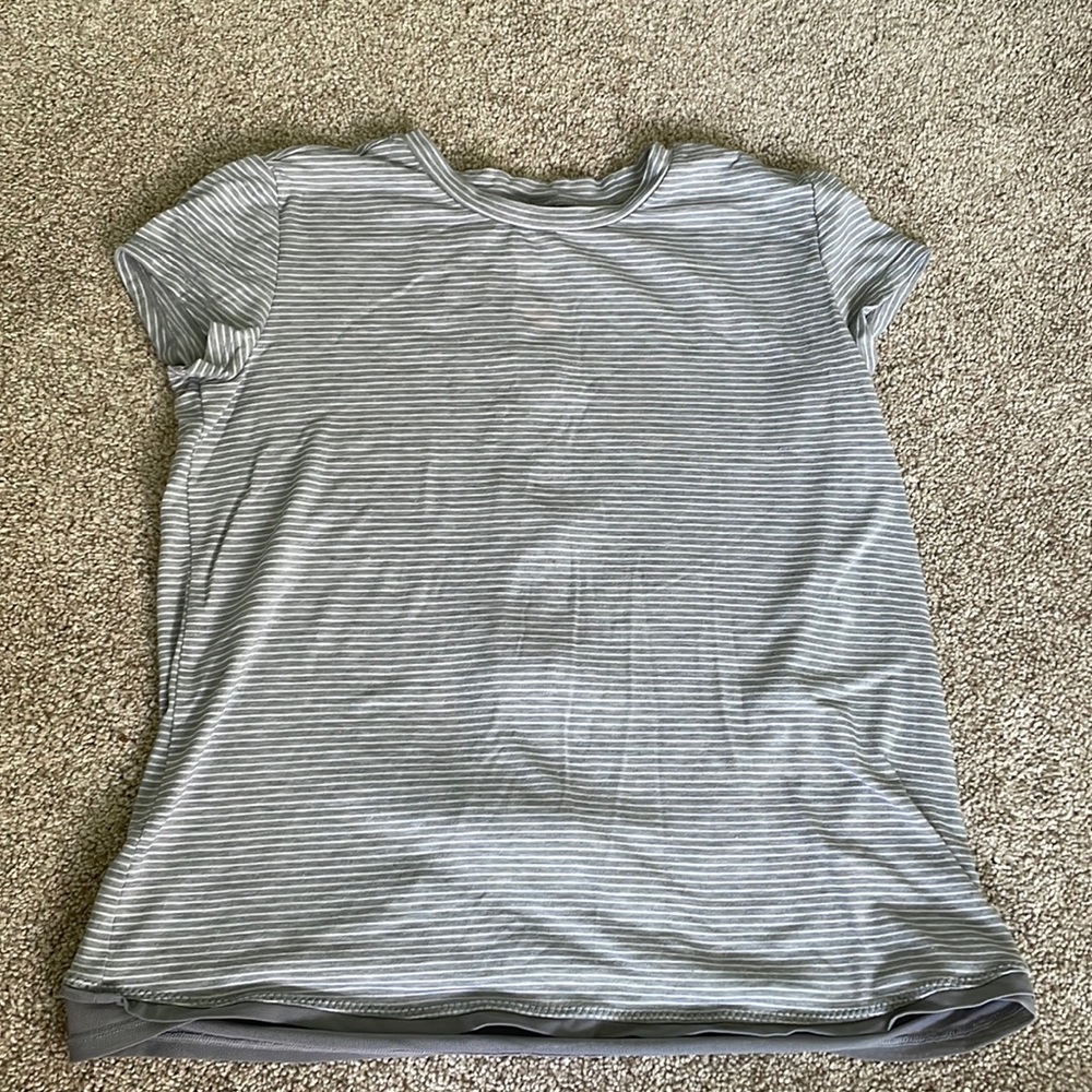 Large Girls athletic top (with mesh)